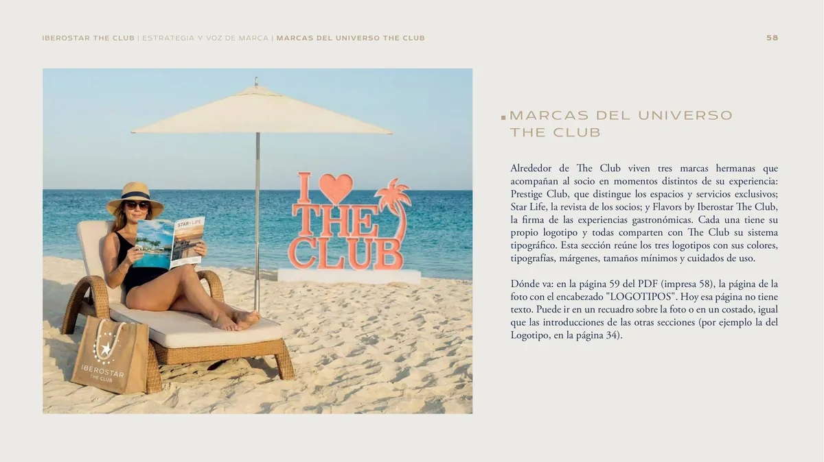 Brands of The Club universe: Star Life, Flavors and Prestige Club