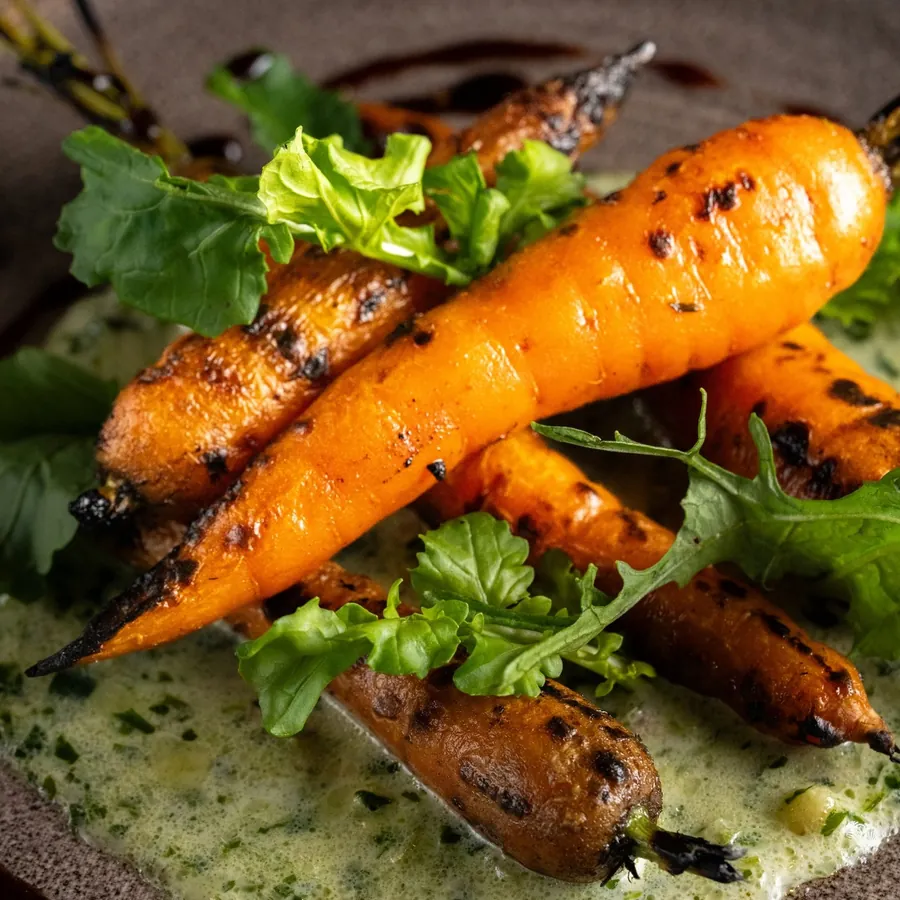 Roasted carrots from the new AUMA menu