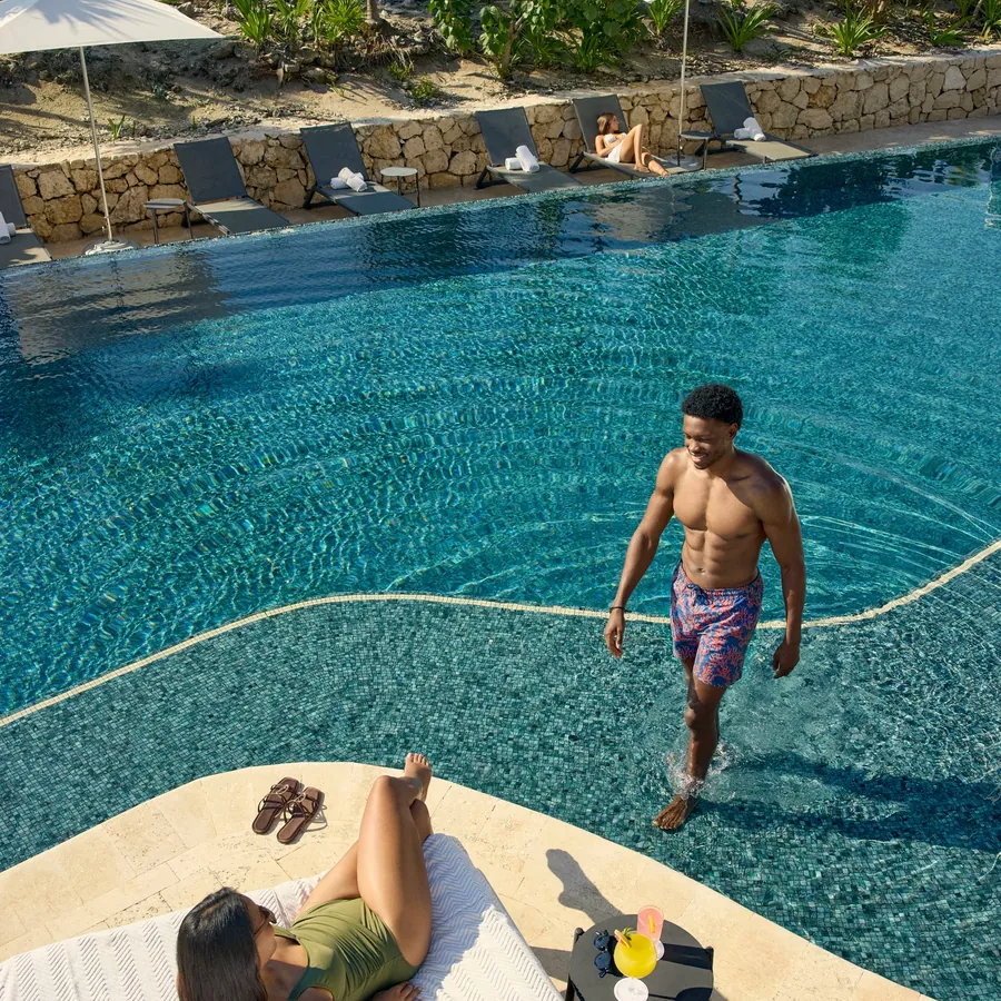 Enclave pool at Hilton Tulum All-Inclusive